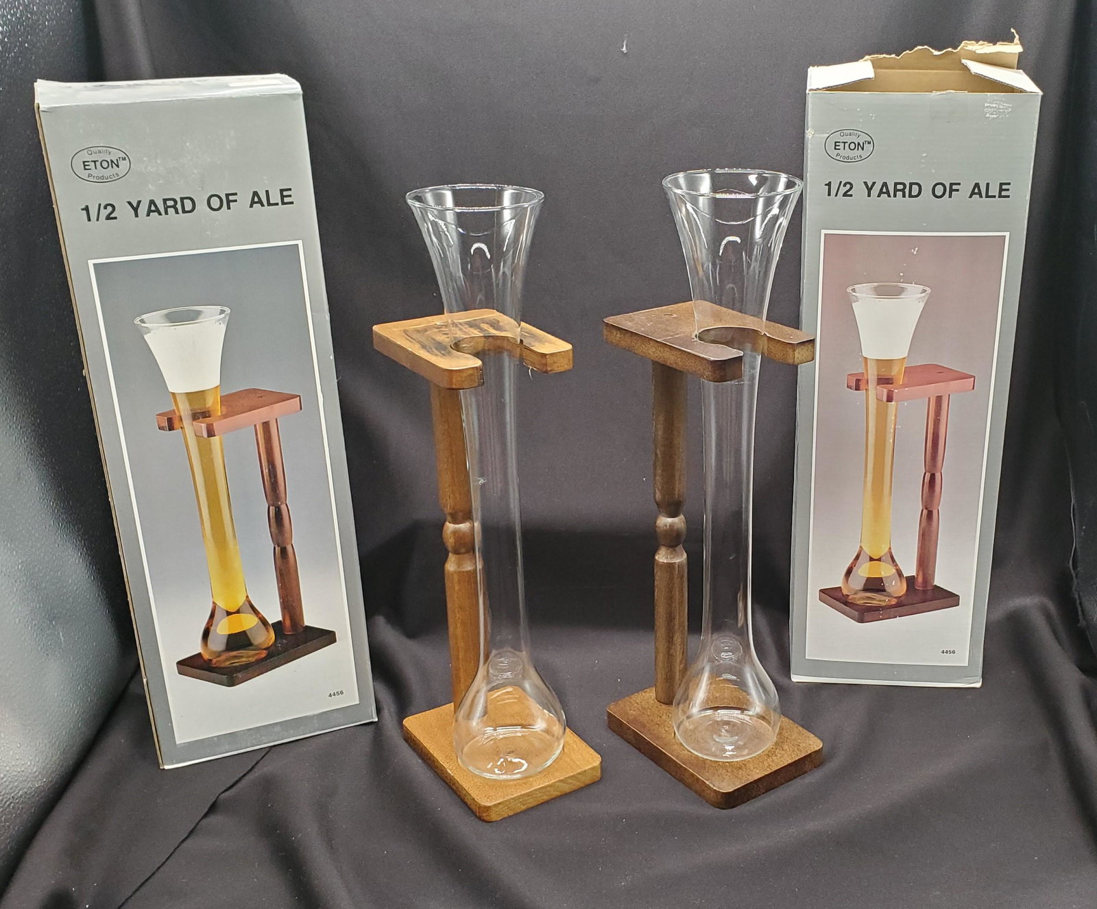 2 - 1/2 Yard of ale glasses: 2 - 1/2 Yard of ale glasses