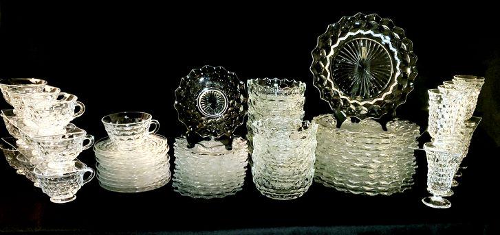 Fostoria American Clear Service for Ten (1 of 11)