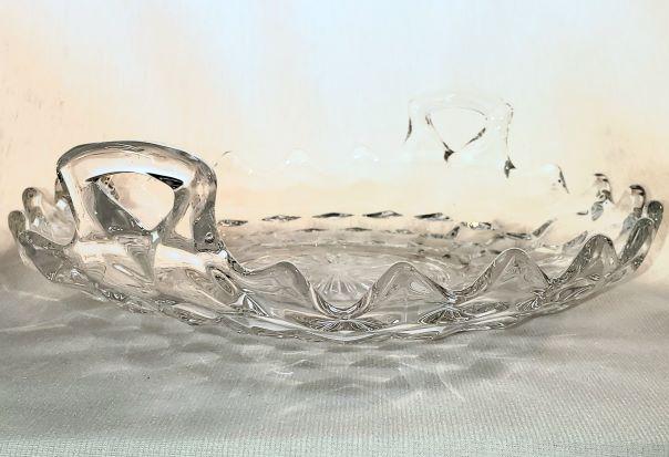 Fostoria American Clear Handled Utility Tray (2 of 2) (1 of 3)