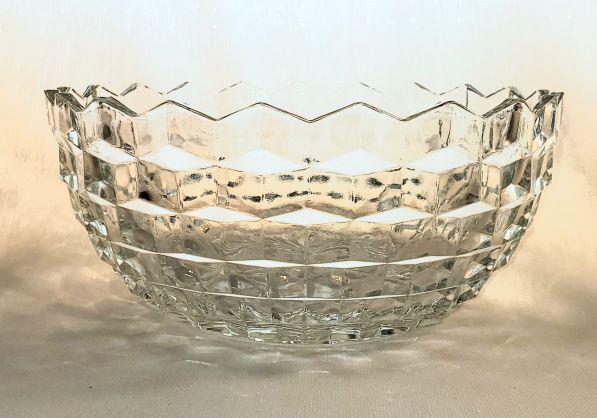 Fostoria American Clear Large Round Bowl (1 of 3)