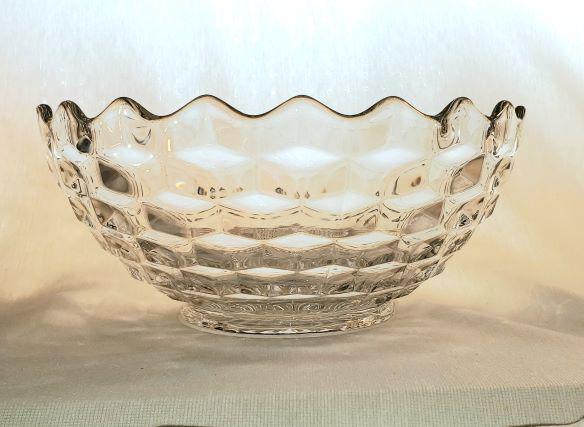 Fostoria American Clear Flared Footed Round Bowl (1 of 4)