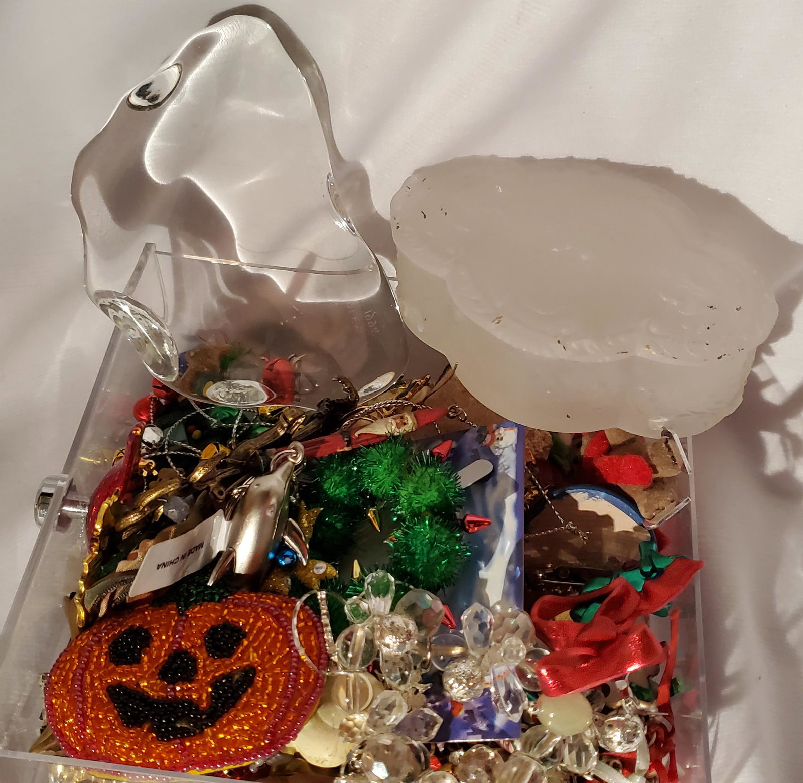 Assorted Jewelry and little Jewelry box: Assorted Jewelry and little Jewelry Box