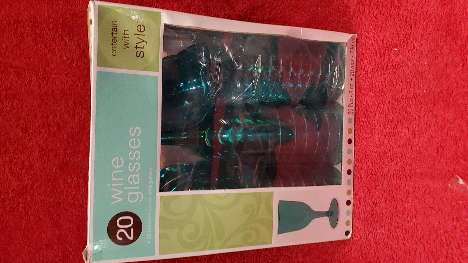 Wine Glasses -Plastic: Wine Glasses -Plastic
