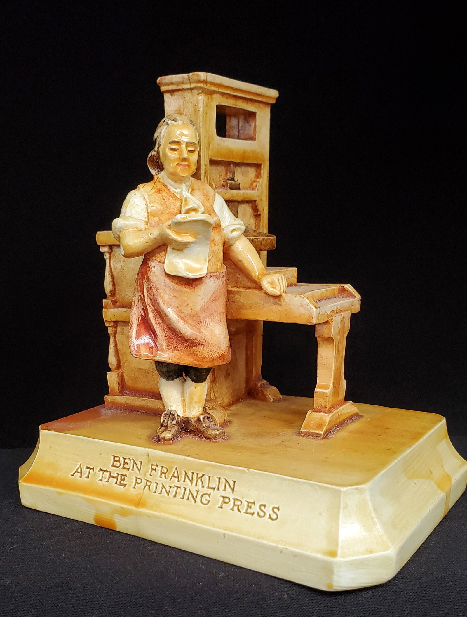 Ben Franklin at the Printing Press: PW Baston 1961