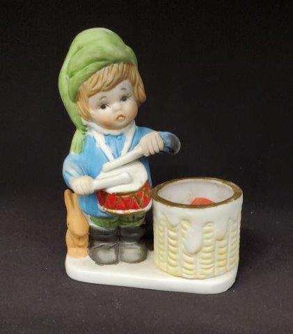 Porcelain Drummer Boy Figurine.  (2 of 2) (1 of 2)