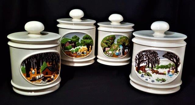 Four seasons cannister set (1 of 5)