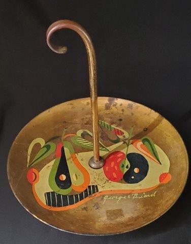 RARE!! MCM SIGNED Georges Briand Serving Tray (1 of 3)