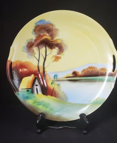 Noritake Plate Hand Painted Made in Japan: Noritake Plate Hand Painted Made in Japan