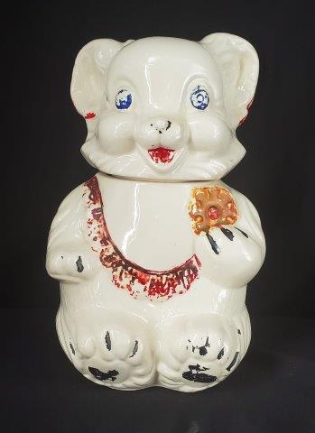 Vintage Bear Cookie Jar 11.5 " tall: Vintage Bear Cookie Jar 11.5 " tall