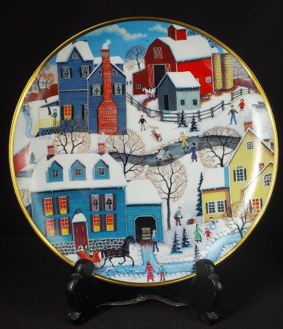 Winter's Every Stephen Klein Plate #144119: Winter's Every Stephen Klein Plate #144119