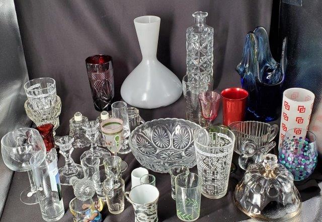 Back Pantry 2nd Shelf Full of GLASS - 37 Pieces (1 of 1)