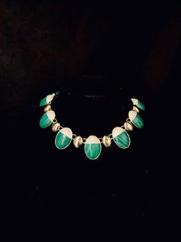 Mexican Malachite Necklace: Mexican Malachite Necklace