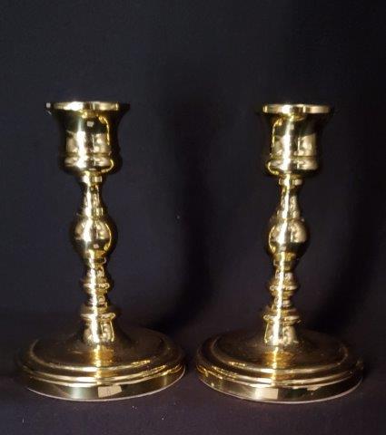 Baldwin Brass Candle Holder - One Pair (1 of 1)