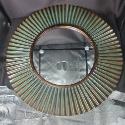 Metal Frame Mirror 28" diameter (1 of 1)