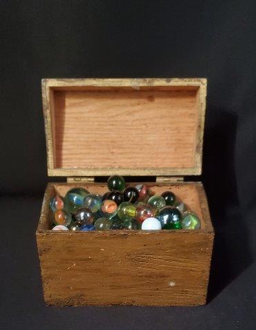 Box of marbles: Box of marbles