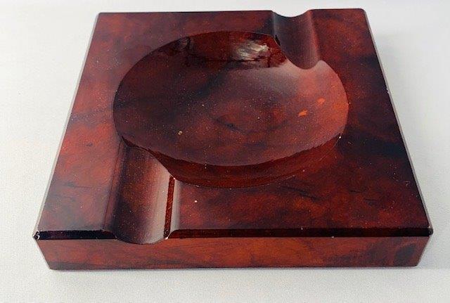 Vintage mid century Genuine Alabaster Ashtray: Simple awesome, does now show signs of use consistent with age, 6x6 inches