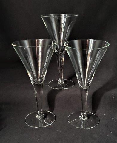 Set of 3 Thick Martini Glasses: Simple and sleek set of 3, 7.75 inches Martini Glasses.