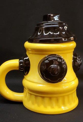 Fire Hydrant - Dog Treat Container: Fire Hydrant - Dog Treat Container