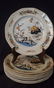 Wedgwood Lotus Georgetown Set 8 Plates