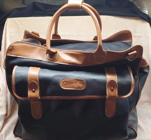 calvin klein duffle bag
