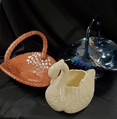 Shaw and two baskets: Shaw and two baskets