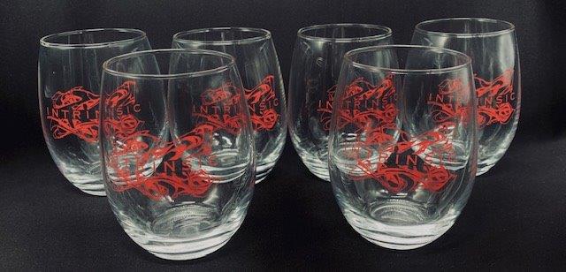 Stemle ss Intrinsic Glassware Set of 6: Stemless Intrinsic Wine Glasses 4.75 inches tall. Set of 6