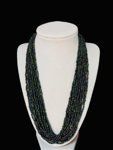 Multistrand Seed Bead Necklace (1 of 1)