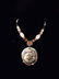 Artistic Copper and Shell Necklace