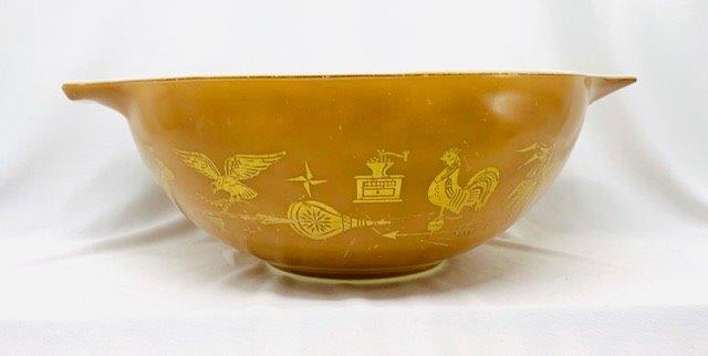 Pyrex Early American Mix Bowl: Pyrex Early American Mix Bowl