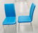 Robin Egg Blue Vintage Chairs Set of 4