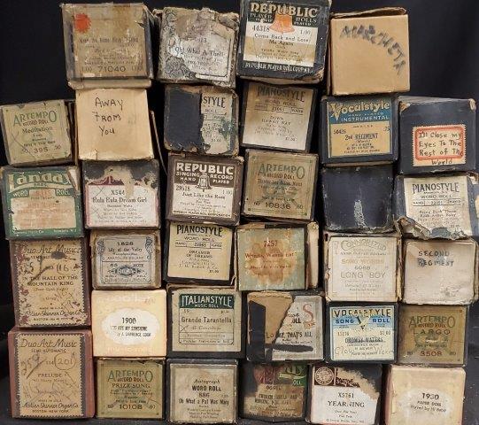Various Piano style, MelOdee, HIT Music Company, QRS: Various Piano style, MelOdee, HIT Music Company, QRS (33) Automatic Player Piano Rolls