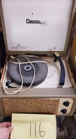 Decca Mono Model DP-594 plays 78, 45, 33, 15: Decca Mono Model DP-594 plays 78, 45, 33, 15
