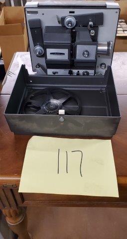 Vintage Super 8 - 8 MM Movie Projector: Vintage Super 8 - 8 MM Movie Projector Bell & Howell Autoload Wheel