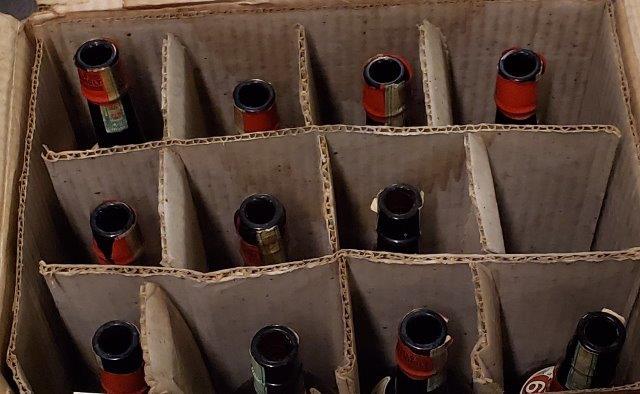 Old Overholt Straight Rye Whiskey Empty Bottles: Old Overholt Straight Rye Whiskey Empty Bottles 11 Bottles