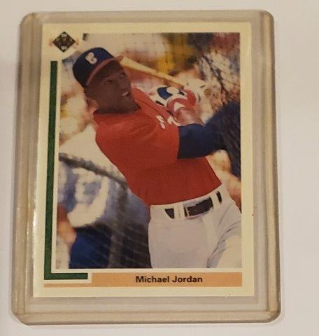 Michael Jordan Baseball Card: Michael Jordan Baseball Card