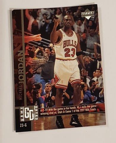 Michael Jordan Basketball Card: Michael Jordan Basketball Card