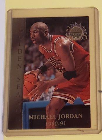 Michael Jordan Basketball Card: Michael Jordan Basketball Card