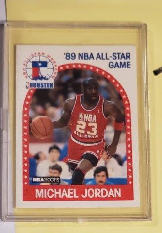 Michael Jordan Basketball Card: Michael Jordan Basketball Card