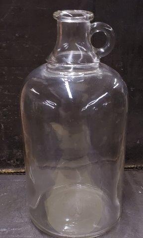 Vintage Clear Glass Jug single Handled (1 of 1)