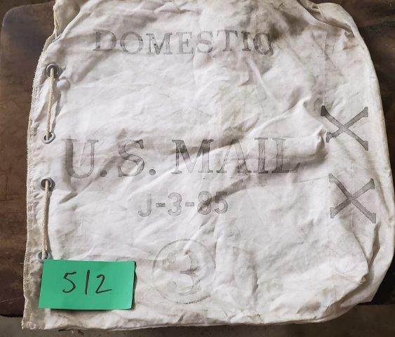 Vintage Domestic U.S.Mail Bag #3 (1 of 1)