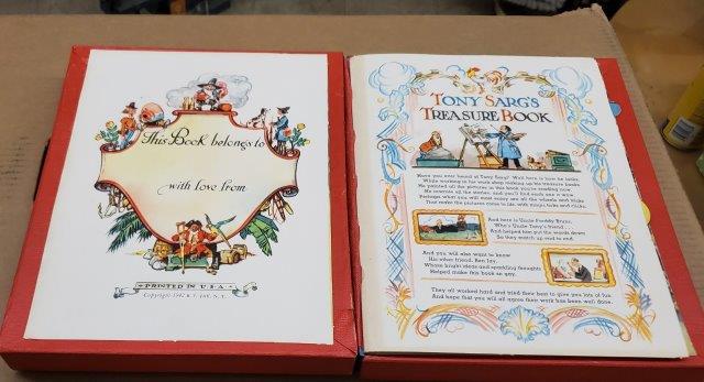 Tony Sarg's Treasure Book: Rip van Winkle, Alice in Wonderland, and Treasure Island