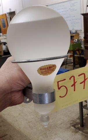 Vintage Glass - O - Matic Fire Extinguisher (1 of 2)