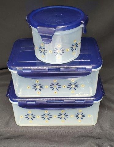 Three Storage Container - Nesting: Three Storage Container - Nesting