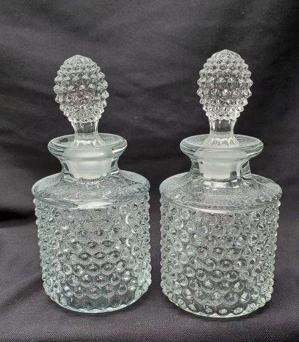 Two Glass Decanter Hobnail (1 of 1)