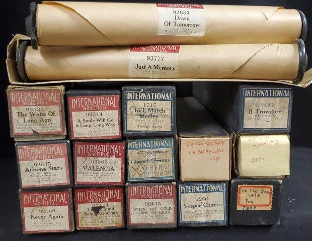 International (16) Automatic Piano Rolls: International (16) Automatic Piano Rolls