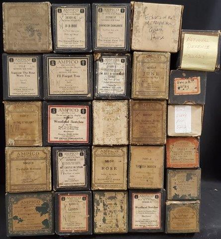 Ampico (26) Automatic Player Piano Rolls: Ampico (26) Automatic Player Piano Rolls