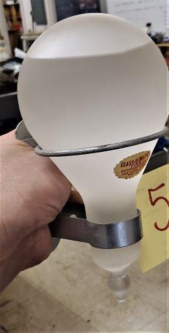 Vintage Glass - O - Matic Fire Extinguisher: Vintage Glass - O - Matic Fire Extinguisher