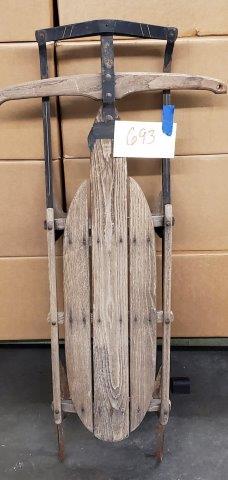 Vintage Flyer Sled: Vintage Flyer Sled