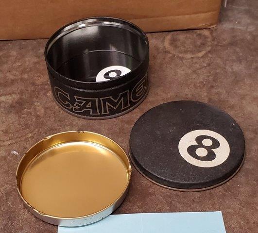 Camel 8 Ball with Ashtray: Camel 8 Ball with Ashtray