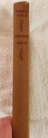 Brave Men by Ernest Taylor Pyle: A very rare edition. Journalist reveals first-hand accounts of trench warfare, field hospitals, destroyed cities, realities of being a soldier, and the frontlines of battle during the fighting in Euro